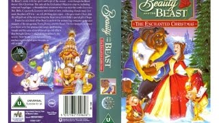 Beauty And The Beast The Enchanted Christmas Uk Vhs 1998