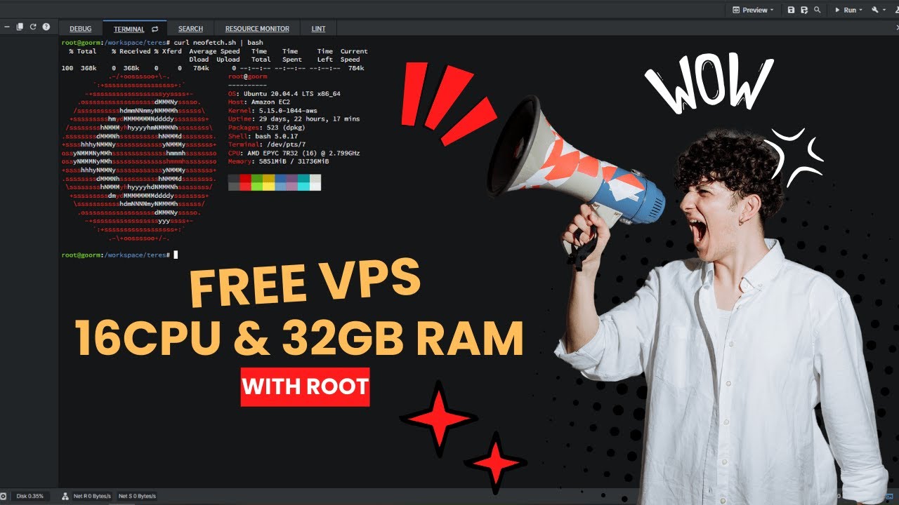 HOW TO GET FREE VPS 16 CPU AND 32 GB RAM | ROOT ACCESS - YouTube