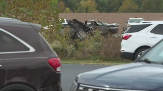 2 killed after plane crashes into Southeast Ohio car dealership parking lot