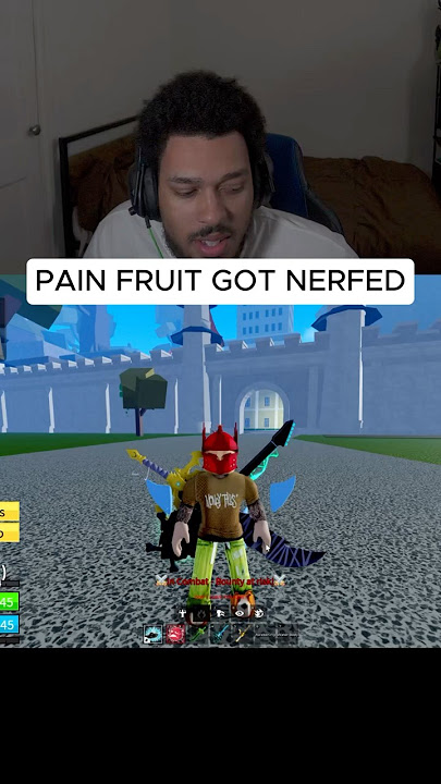 (BLOX FRUIT) PAIN FRUIT GOT NERFED?!?! #bloxfurit #bloxfruit #roblox #bloxfruitsupdate