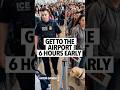 People are missing their flights out of Houston due to more than 5-hour wait times, ICE agents there