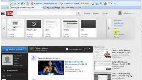 How To Automatically Share Your YouTube Videos On Facebook, Twitter & Google Reader 40ads.com
