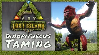 How to tame the Dinopithecus - ARK: Survival Evolved