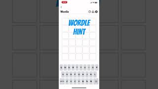 9-18-24 Wordle Hint #wordle #words #hint