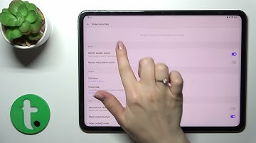 How to Change Screen Recorder Sound Settings on OnePlus Pad?