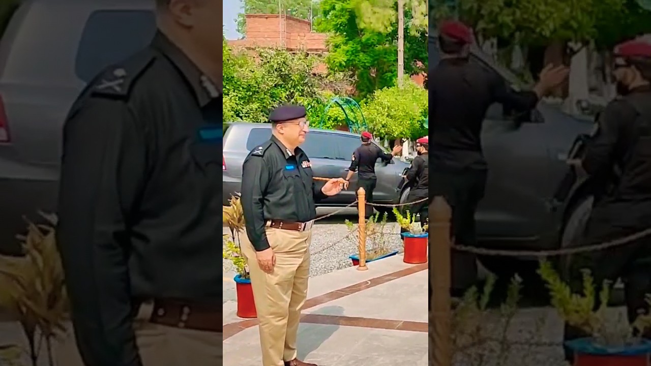 IG KPK Akhtar Hayat ✊is being saluted💪