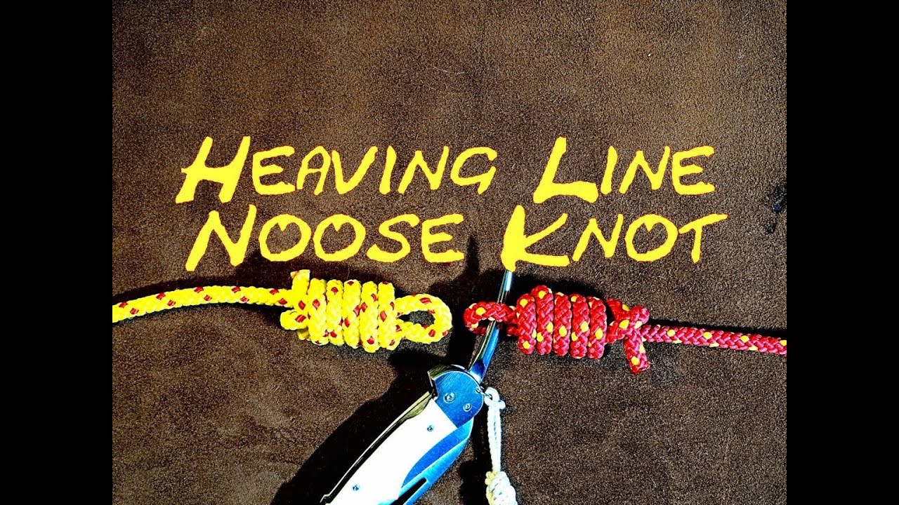 How to Tie the Non Jam Heaving Line Knot