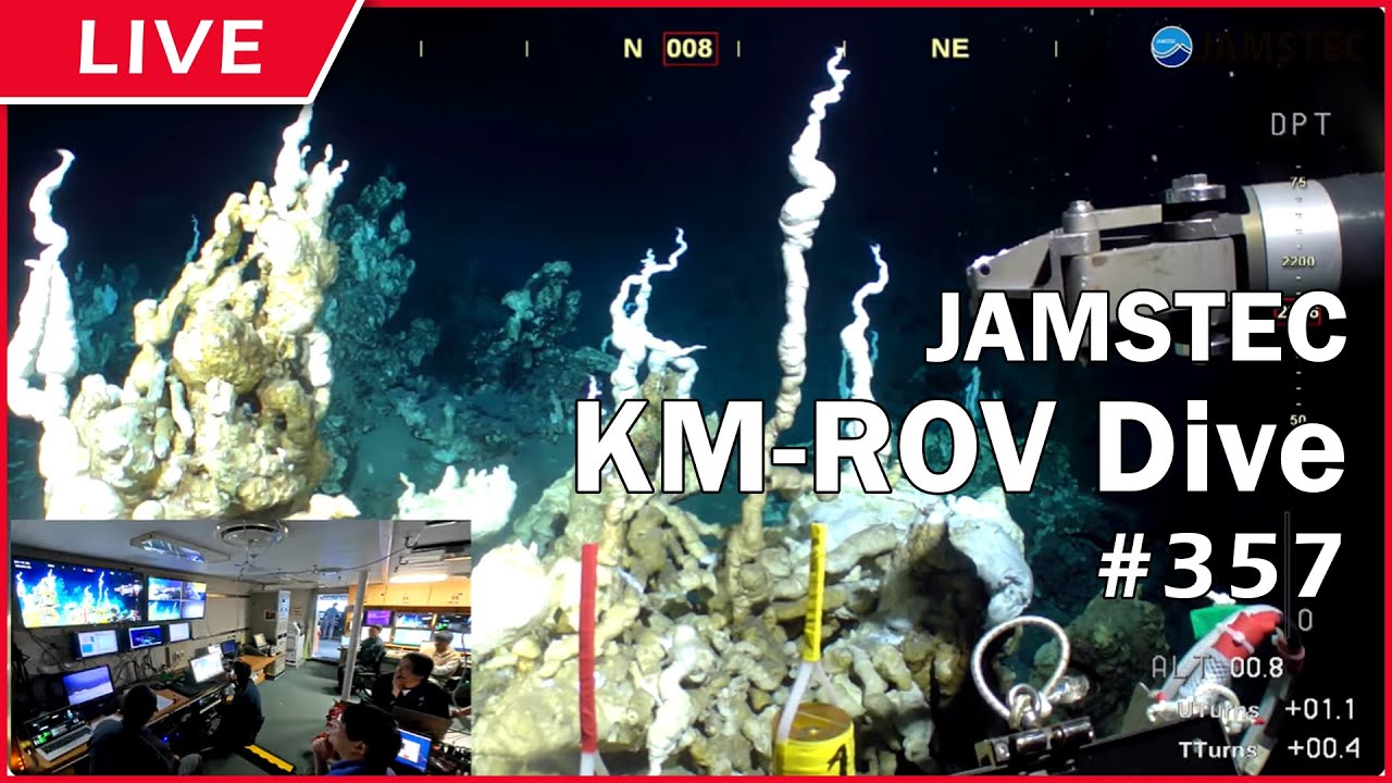 【LIVE】JAMSTEC KM-ROV Dive 
