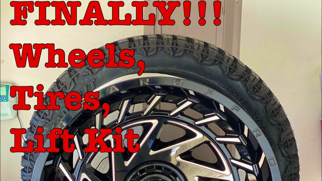 Lift kit, Wheels and Tires arrived!!! YouTube