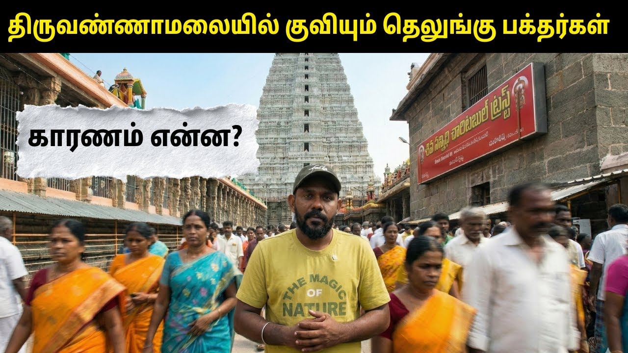 🔥 Why Too Many Telugu Devotees at Tiruvannamalai? – Explained  | BT Reports