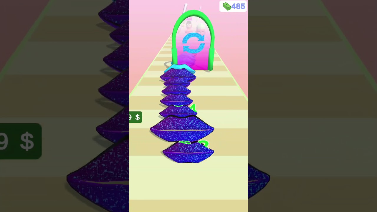 Lips Stack Run Master Game #8 