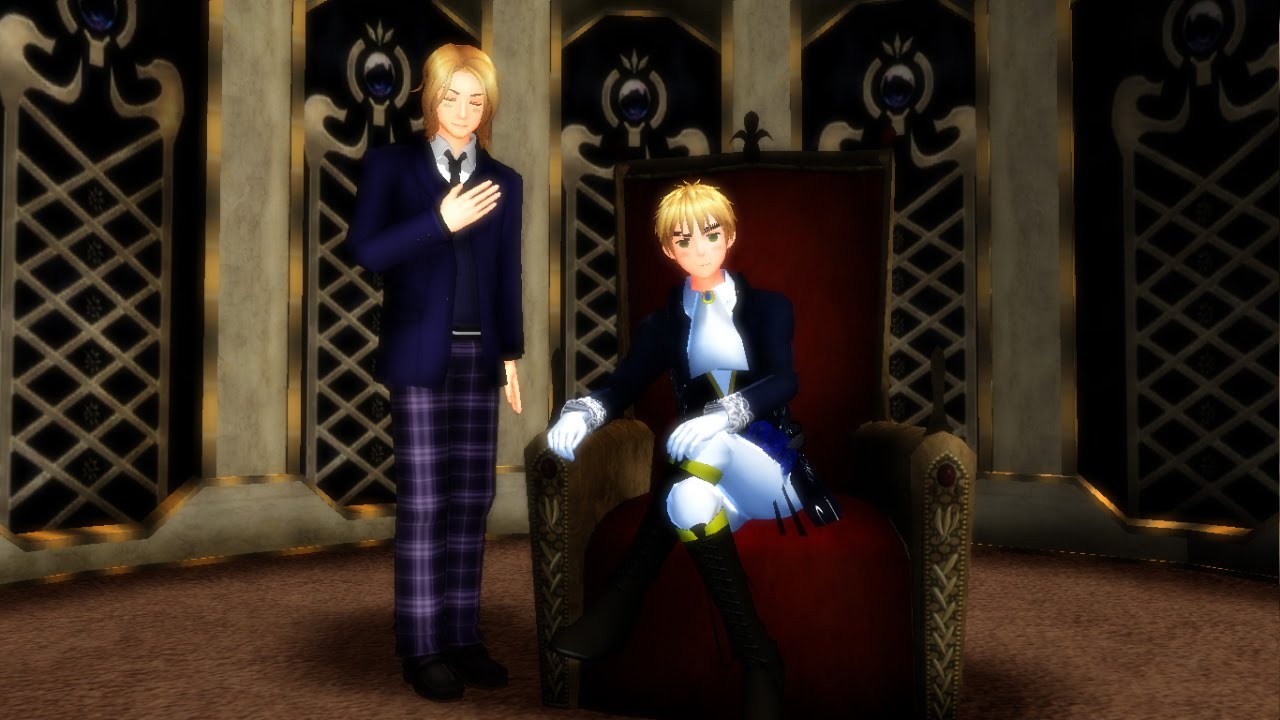 {MMDxAPH} ~ Servant of Evil