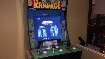 Arcade1up Rampage continuation of impressions