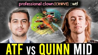 ATF Huskar vs QUINN Counter Last Pick SNIPER - Mid Lane!