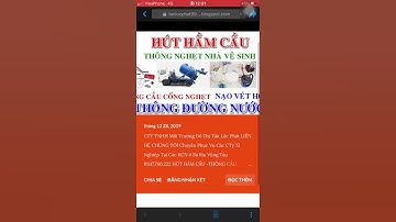 Rut ham cau thông cau công nghẹt. 0937780222 mr Tân