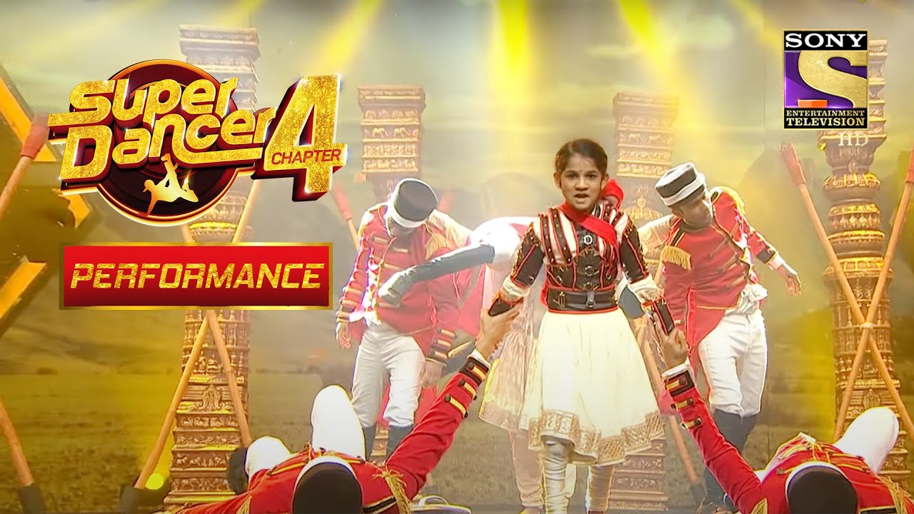 Aryan  Anshika  Performance   Lakshmibai  Story  Super Dancer 4    4