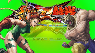 SFxT: King X Cammy Synergy/Combos I 왕의 시너지 / 콤보