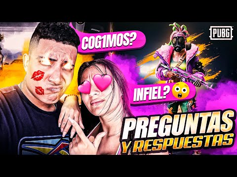 RESPONDIENDO PREGUNTAS DE TODA CLASE con mi NOVIA y REACCIONANDO AL TORNEO DE PUBG MOBILE