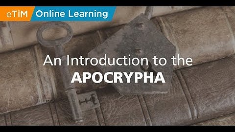 An Introduction to the Apocrypha (Part 5) || Dr. Malka Simkovich