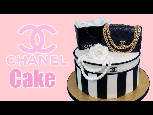 bolso tarta  Chanel birthday cake, Chanel cake, Handbag cakes