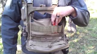BackPacking Chest Rig, Condor MCR3 + Utility Pouch MA54 and a few Knives