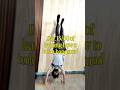 Day 13/30 of learning how to hold a handstand #learninghandstand #fyp #calisthenics #homeworkout