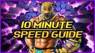 SPEED GUIDE! | Learn King in 10 Mins! | Tekken 7 King Guide screenshot 4