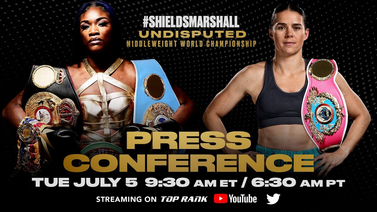 Claressa Shields vs Savannah Marshall KICKOFF PRESS CONFERENCE