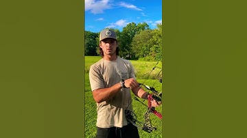 35 yard archery practice, disclaimer I did shoot a lot before this.