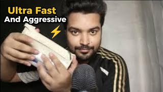 ASMR | 60 Triggers in 60 Seconds (ULTRA FAST & AGGRESSIVE) ⚡️🧠