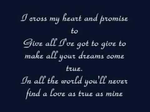 George Strait I Cross My Heart Lyrics - YouTube