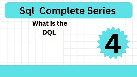 What is the DQL(Data query language)