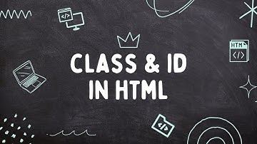 #11 Class & ID in HTML #attributes #Class #resuable  #id #Unique Identifier