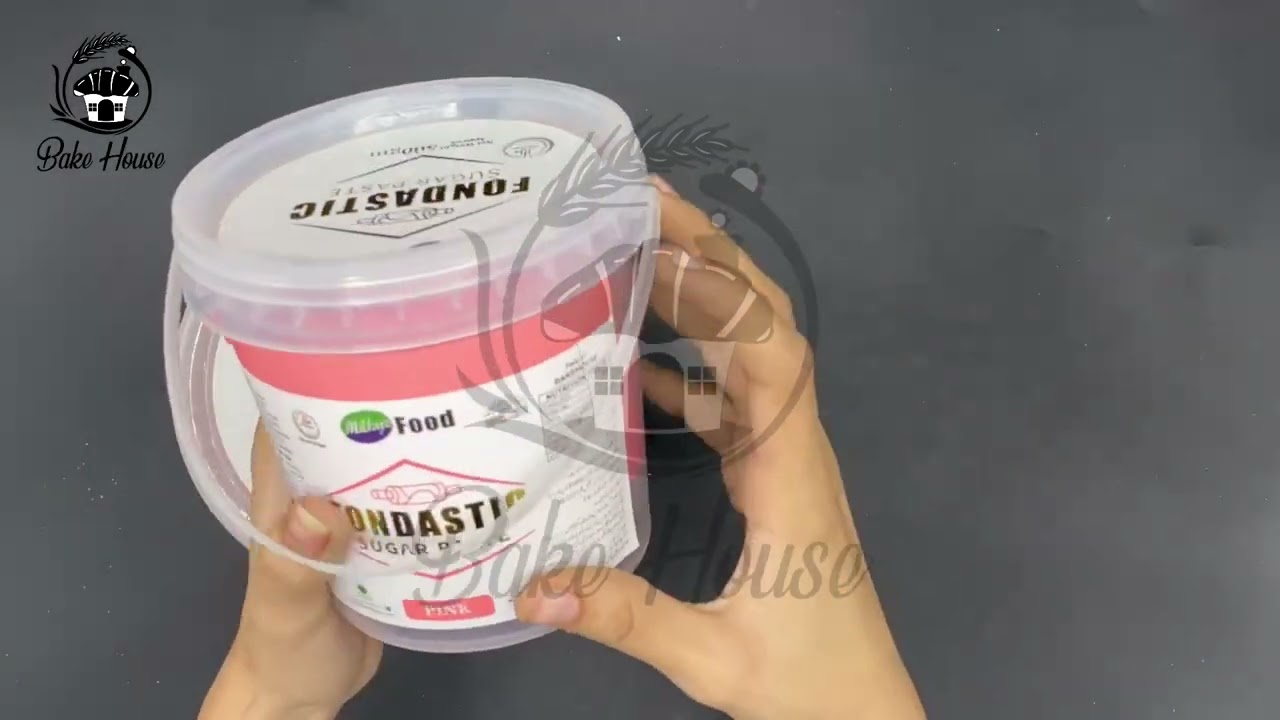 Bake House |Milkyz Food Fondastic Pink Fondant Sugar Paste| Bake House