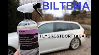 Hur bra är egentligen Biltemas flygrostborttagare!