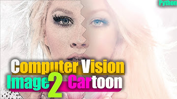 ASMR Programming - Convert Image To Cartoon Image Using Python - No Talking