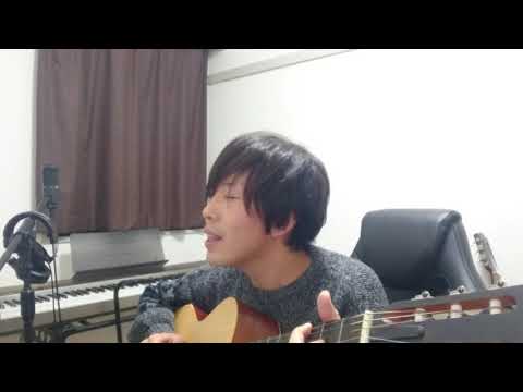 cinema staff-発端 カバー 中山将 弾き語り　岐阜県庁前での夜の弾き語りを思いだして