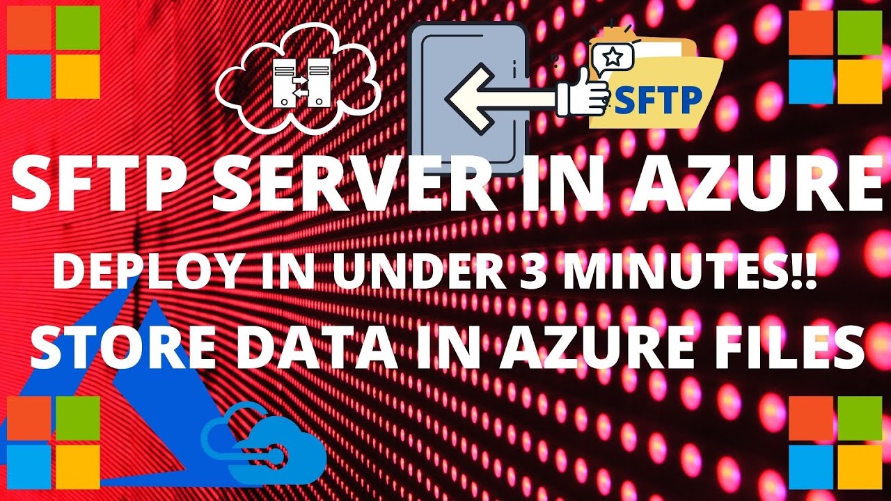 How To Deploy Ftp Server In Azure In Under 3 Minutes! Store Data In Azure Files