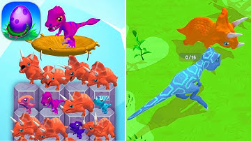 Dino evolution: Merge Dinosaur - Gameplay Walkthrough Part 2 (Android, iOS)