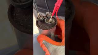 Trane Condenser with bad capacitor￼￼