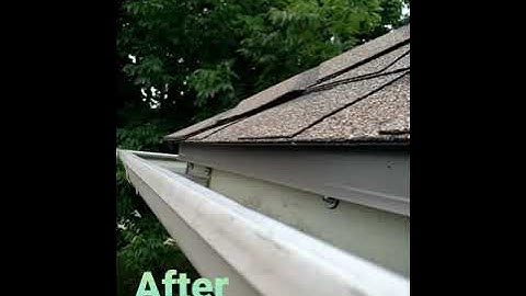 how to repair a sagging gutter system. please don