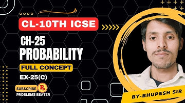 probability ch-25 complete ex-25(c) class-10 icse selina book solution & Q.no-14 of ex-25b