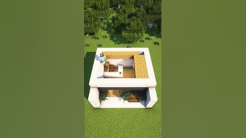 Minecraft Easy Apartment🏠 For Build and No Music #minecraft