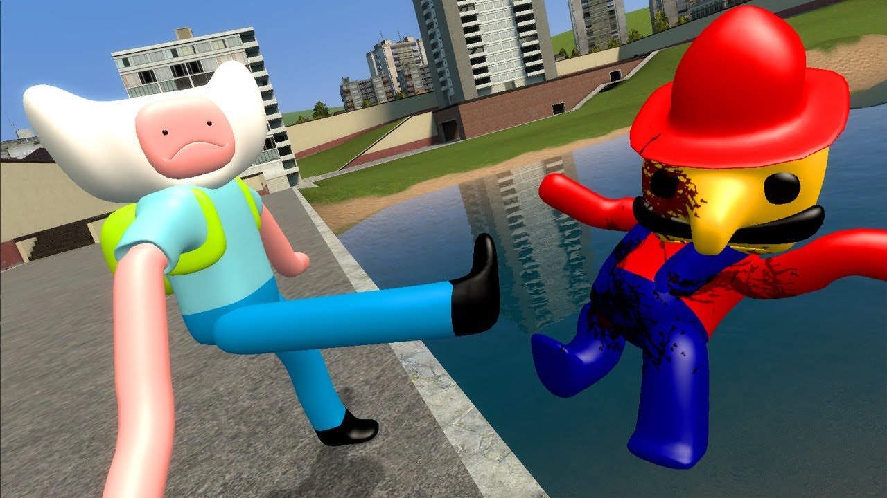 Playing As Fenn 3D Sanic Clones Memes in Garry's Mod