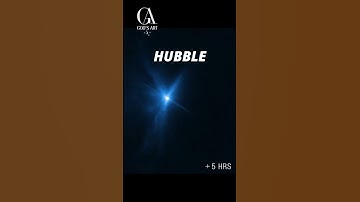 Asteroid Crash captured by Hubble and James Webb Telescope! 😱 #Shorts