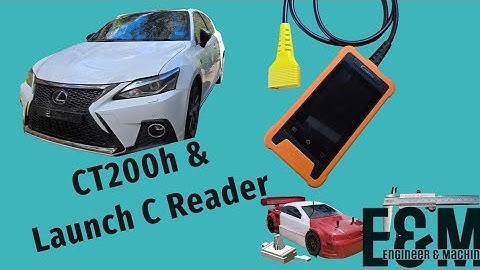 Launch Creader in the Lexus CT200h | Deep-Dive Personalisation Settings Guide