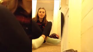 Girl Shows How To Put Legs Behind Head Painfully