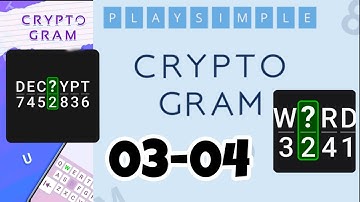PlaySimple CRYPTOGRAM level 3 4