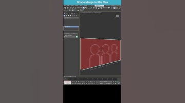 Creating Custom Archways with Shape Merge & Smart Extrude in 3ds Max #shorts #3dsmax #shapemerge