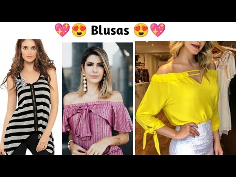 🥰 HERMOSAS BLUSAS DE MODA 2022/BLUSA 🌺